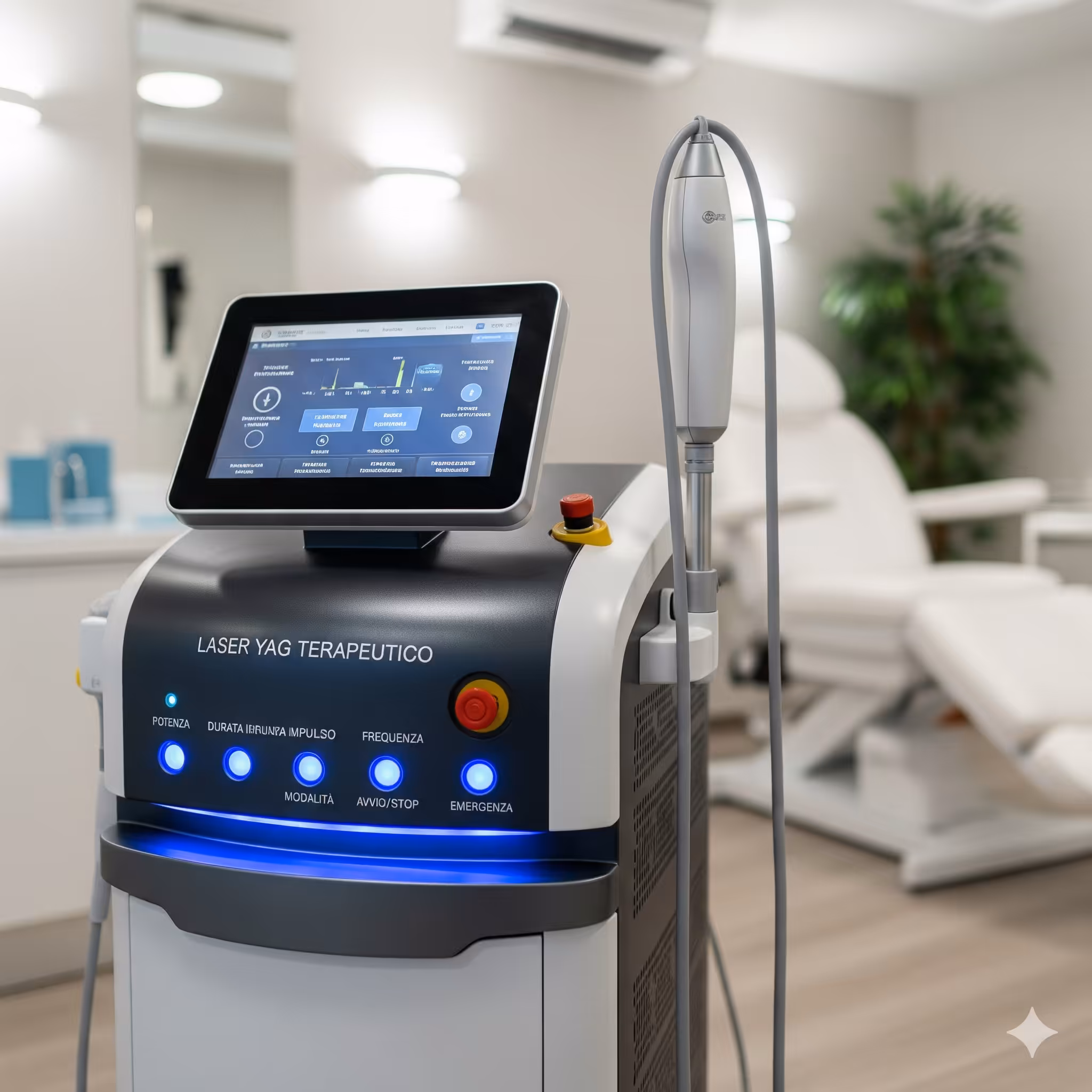 terapie strumentali, laser-yag